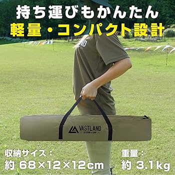VASTLAND(ヴァストランド) タープ ヘキサタープ /タン 楽天市場】VASTLAND タープ ヘキサタープ スタンダードモデル